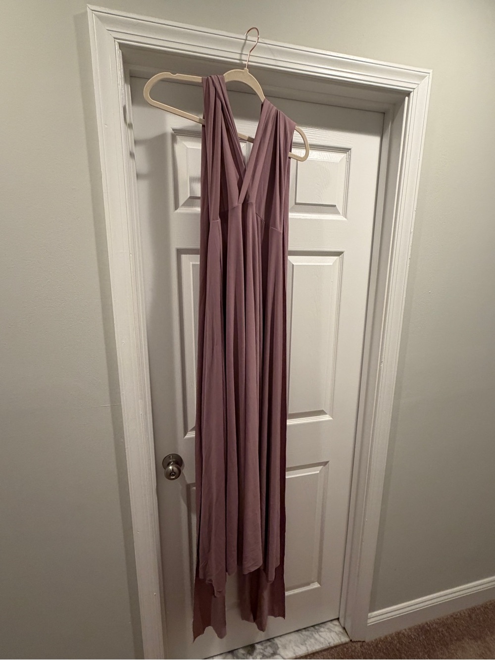 Purple wrap dress size S/M